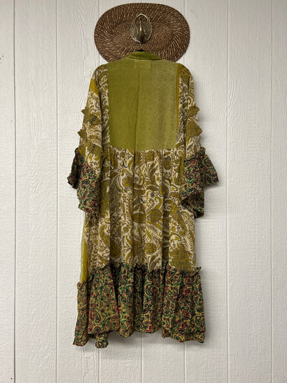 Crepe Sari Rhiannon Duster Dress 0226 018