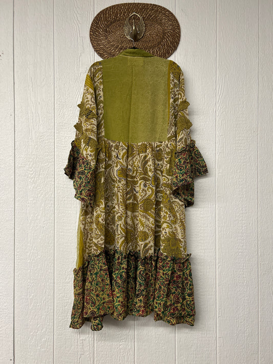 Crepe Sari Rhiannon Duster Dress 0226 018