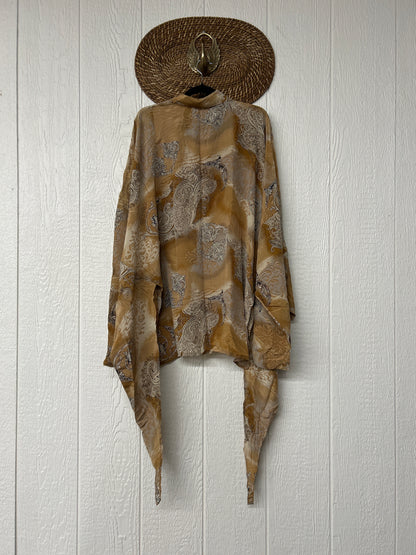 Crepe Sari Nirvana Button Down 1125 068