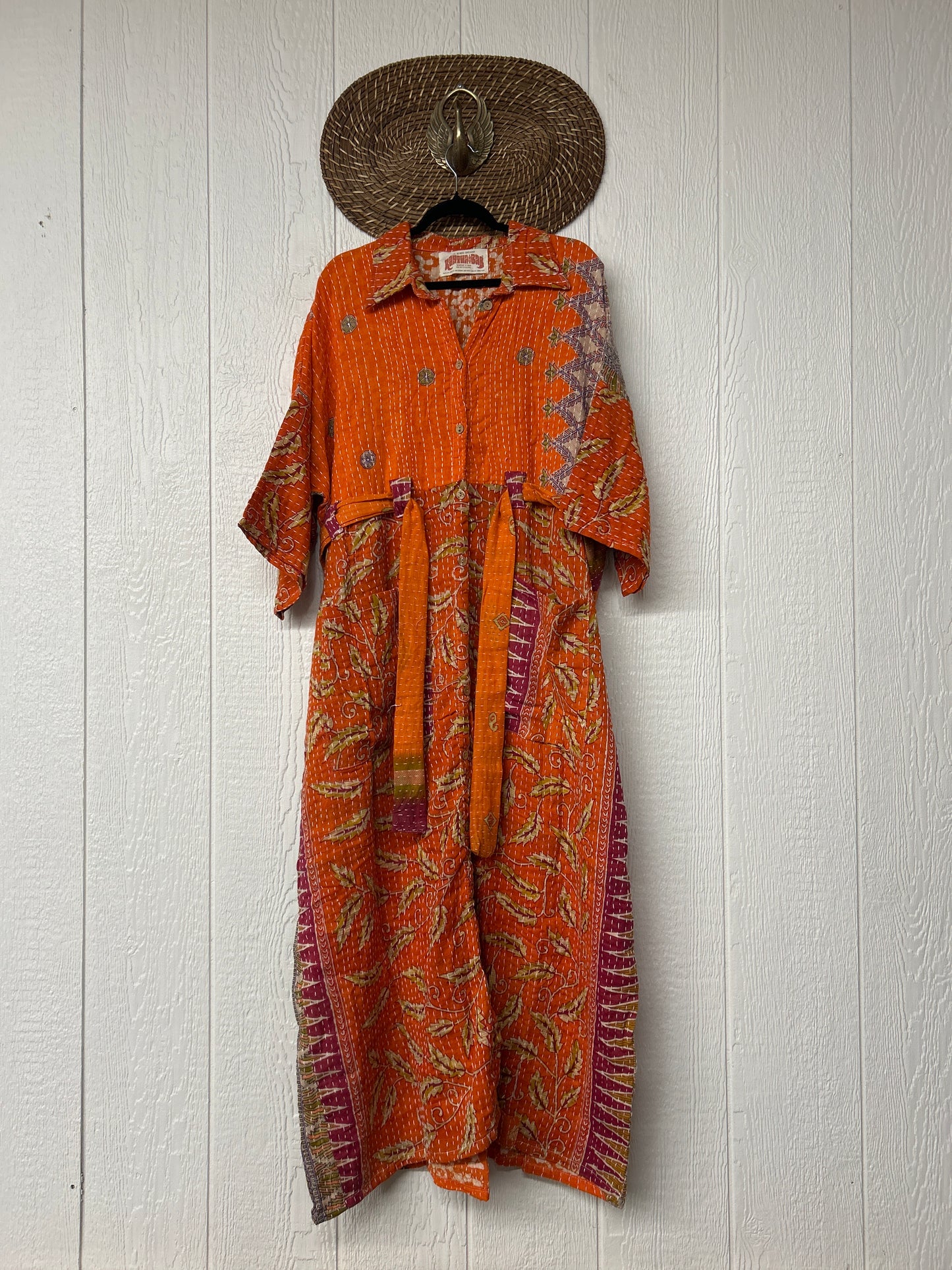 Pareo Kantha Gravity Duster Dress 0226 004