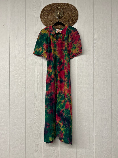 Crepe Sari Summer Woodstock Duster 0626 149