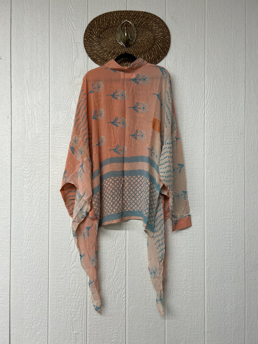 Crepe Sari Nirvana Button Down 1125 034