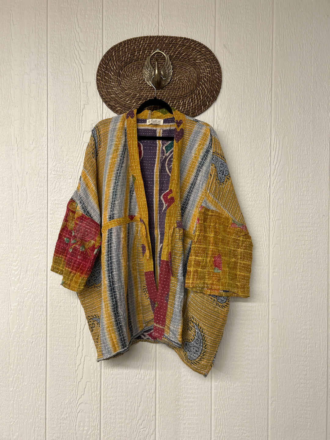 Kantha Shortie Kimono 0325 100