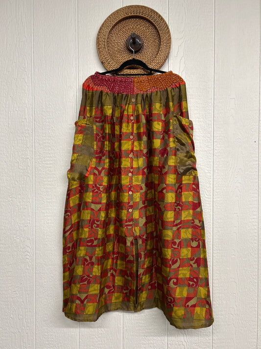 Rasgulla Sari Butterfly Cargo Skirt 0126 014