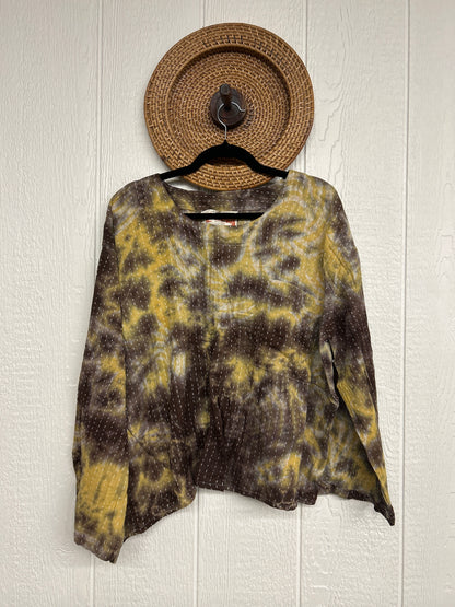 Pareo Kantha Wanderer Pocket Crop Top 0526 006