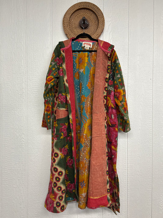 Fine Kantha Rising Sun Coat 1125 164