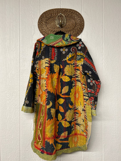 Fine Kantha Drifter Coat 1026 132