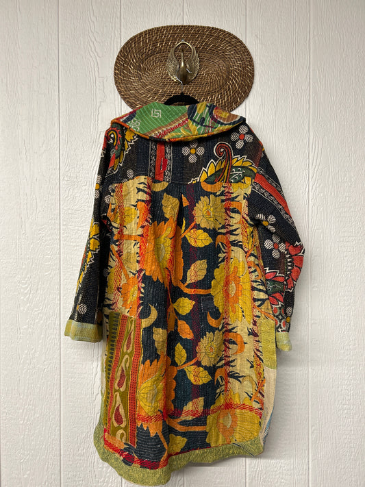Fine Kantha Drifter Coat 1026 132