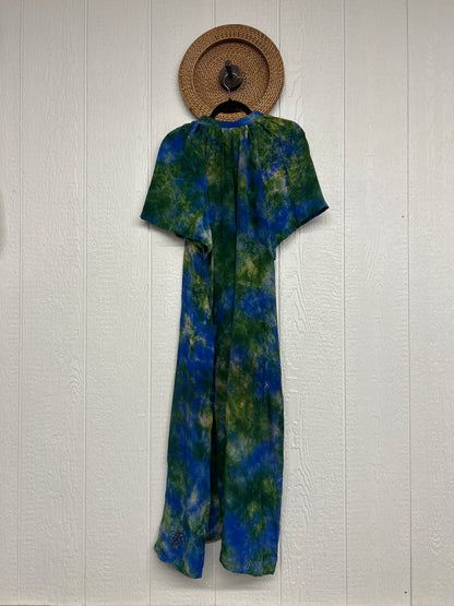Crepe Sari Summer Woodstock Duster 0626 027