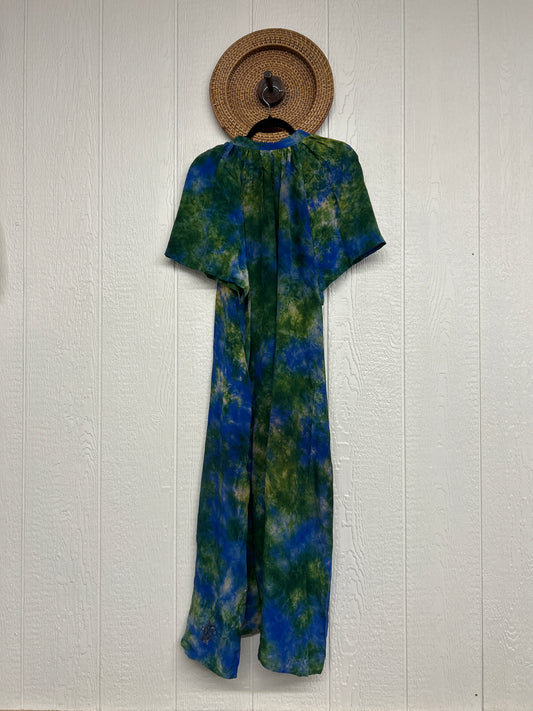 Crepe Sari Summer Woodstock Duster 0626 027