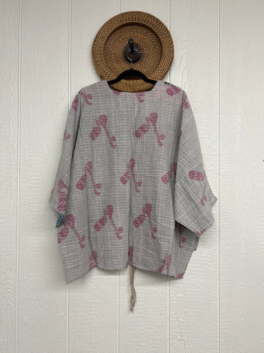 Pareo Kantha Hi-Lo Butterfly Top 0626 190