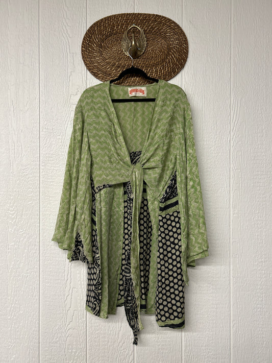 Crepe Sari Shortie Spellbound Kimono 0426 137