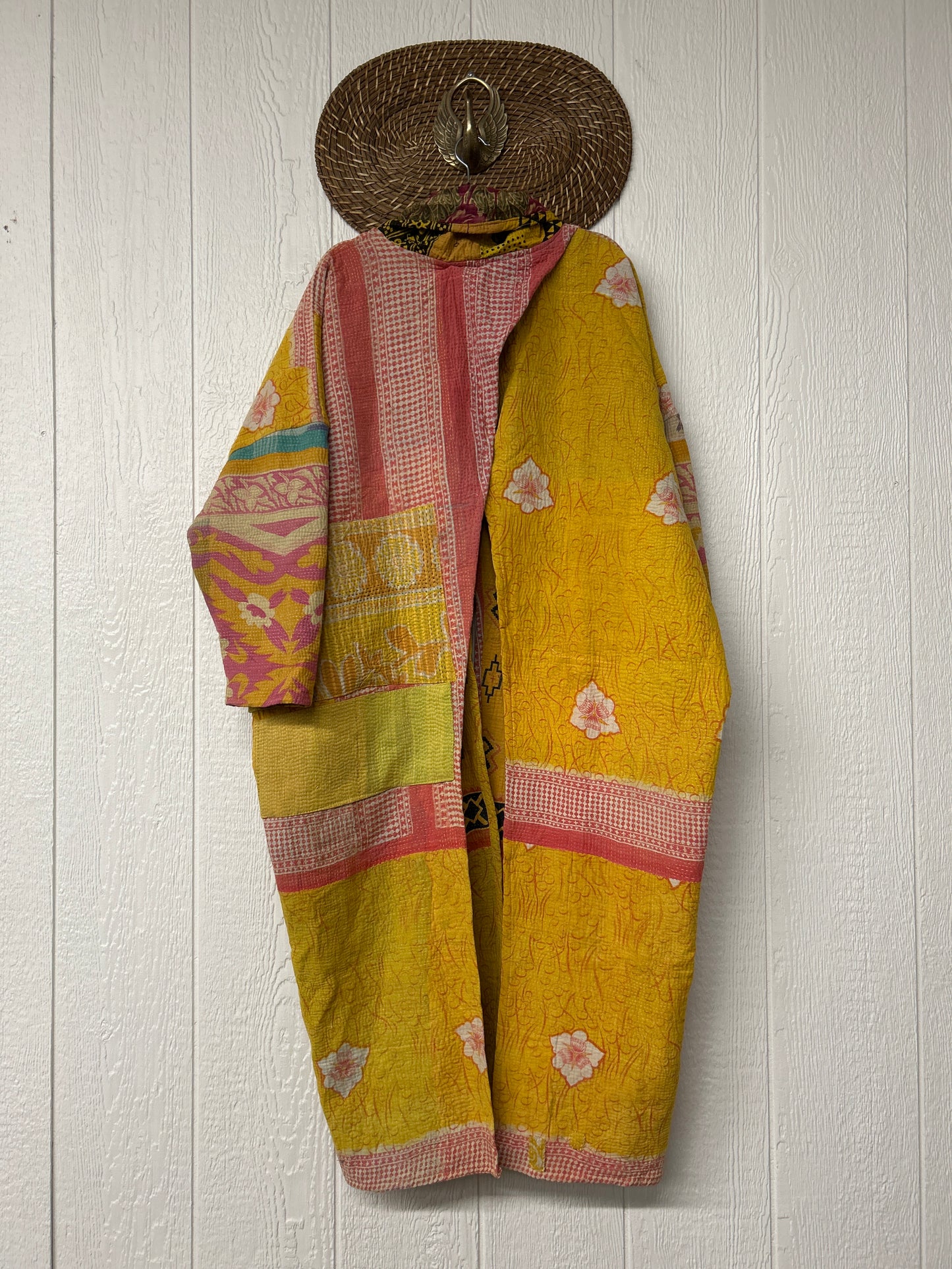 Fine Kantha Cowl Split Pullover 1225 091