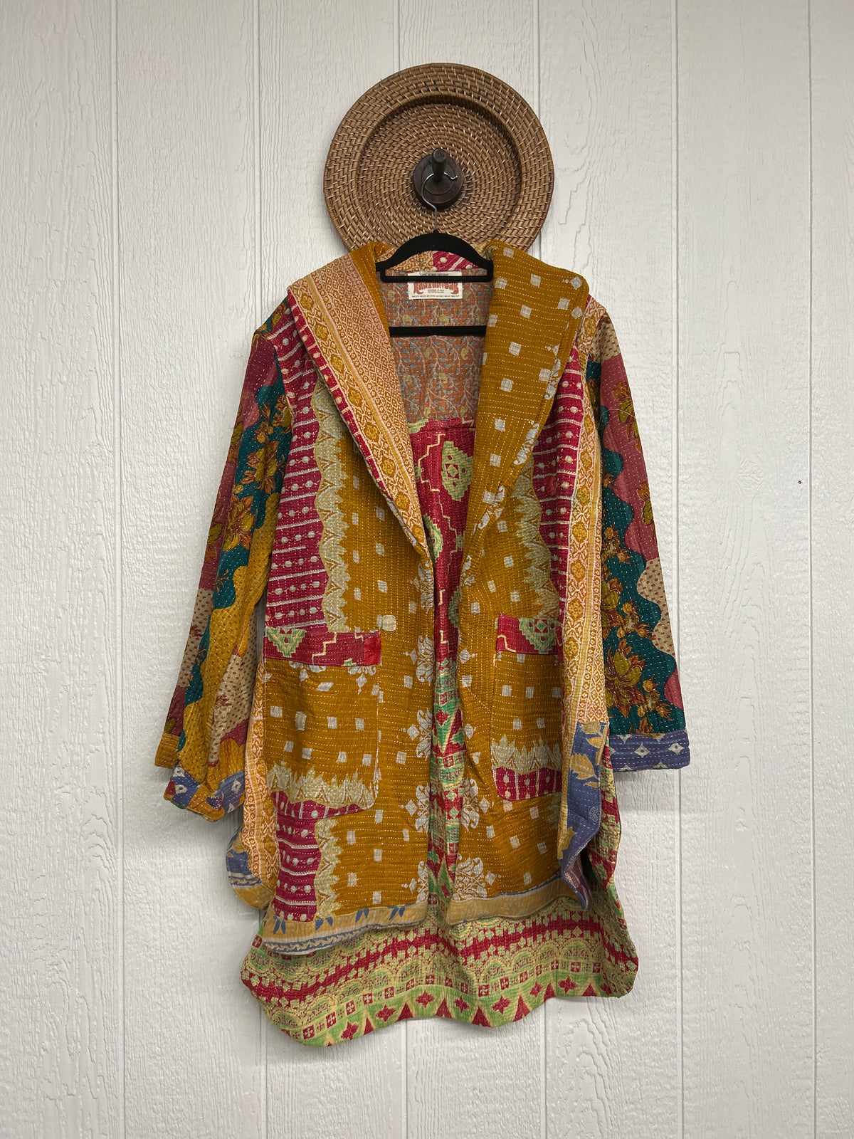 Fine Kantha Drifter Coat 1026 216