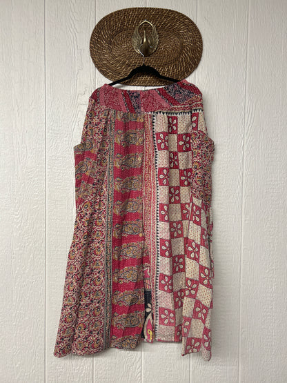 Pareo Kantha Butterfly Cargo Skirt 0426 127