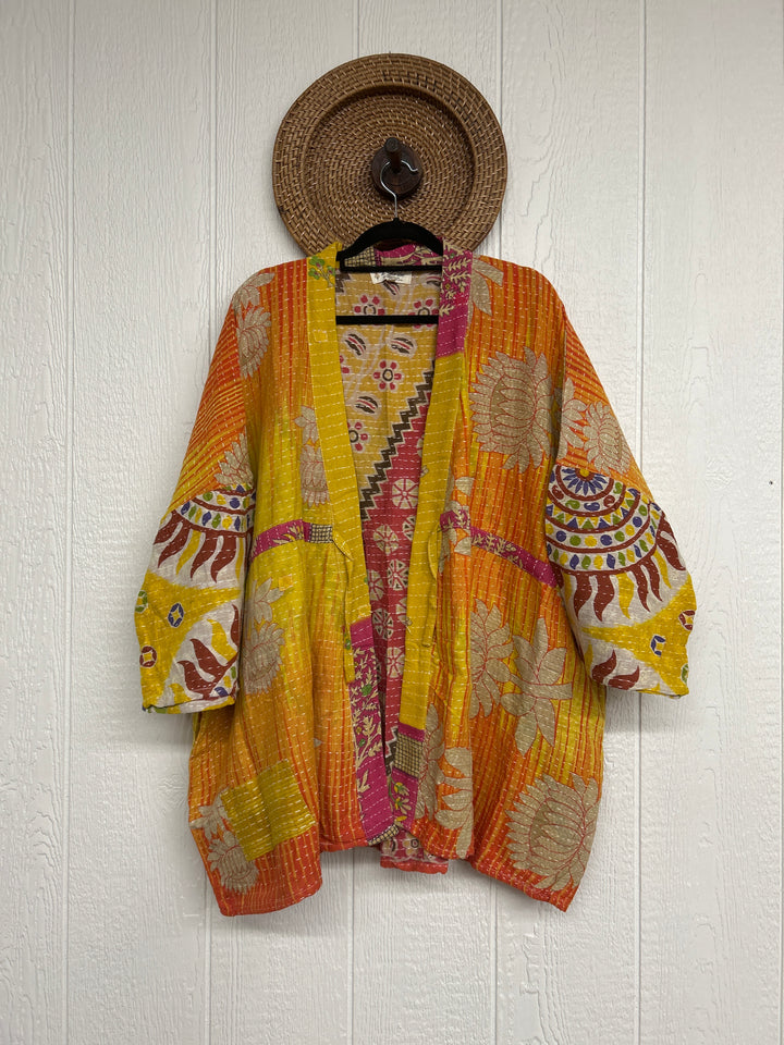 Kantha Shortie Kimono 0325 209