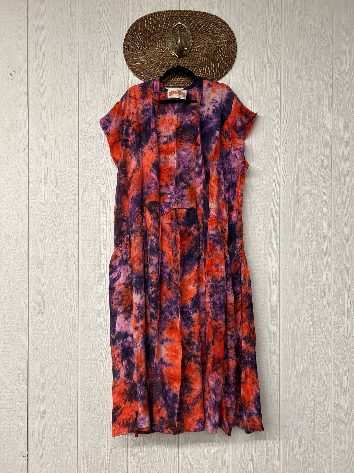 Crepe Sari Summer Evermore Kimono 0726 096