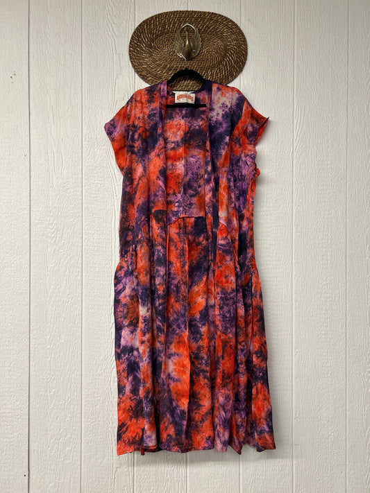 Crepe Sari Summer Evermore Kimono 0726 096