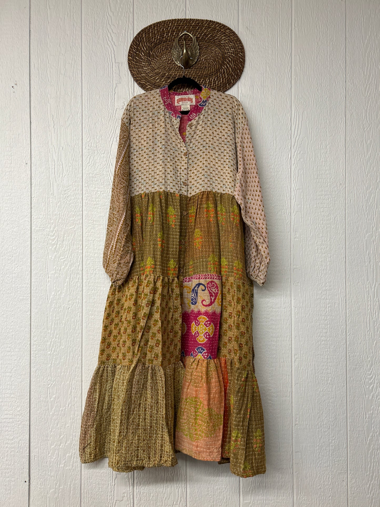 Pareo Kantha Luminous Maxi Dress 0126 035