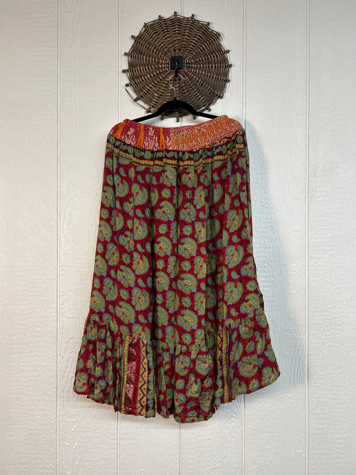 Crepe Sari Dahlia Skirt 1026 146