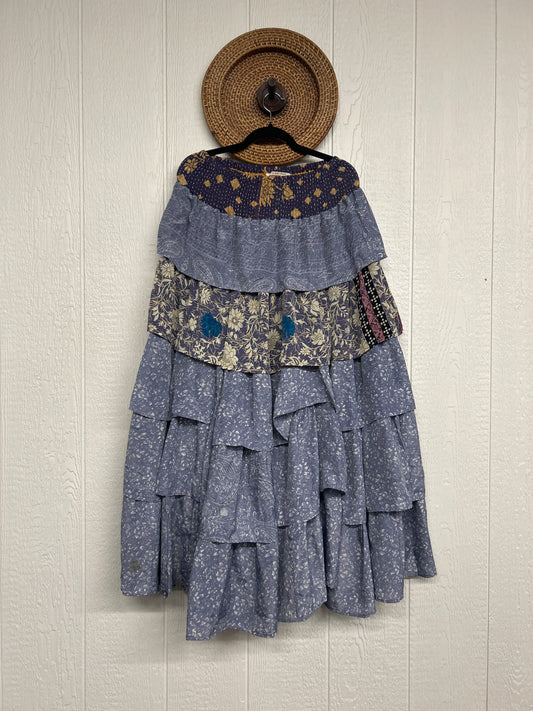 Rasgulla Sari Venus Ruffle Maxi 1125 169