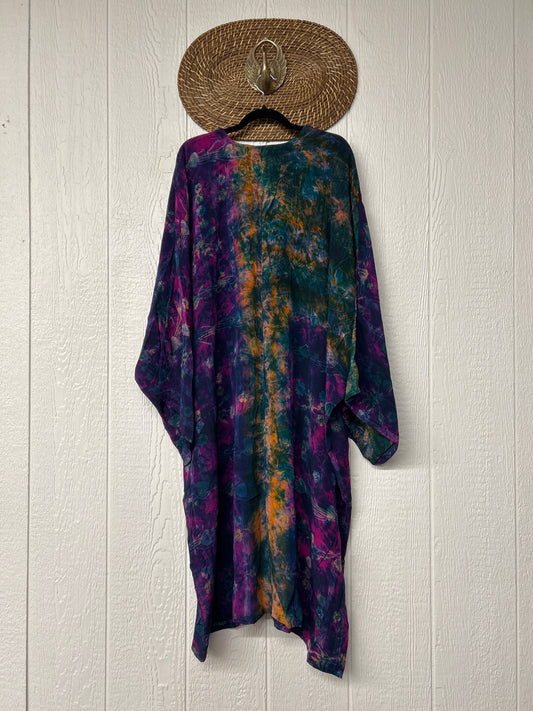 Crepe Sari Gaia Duster Dress 0426 144