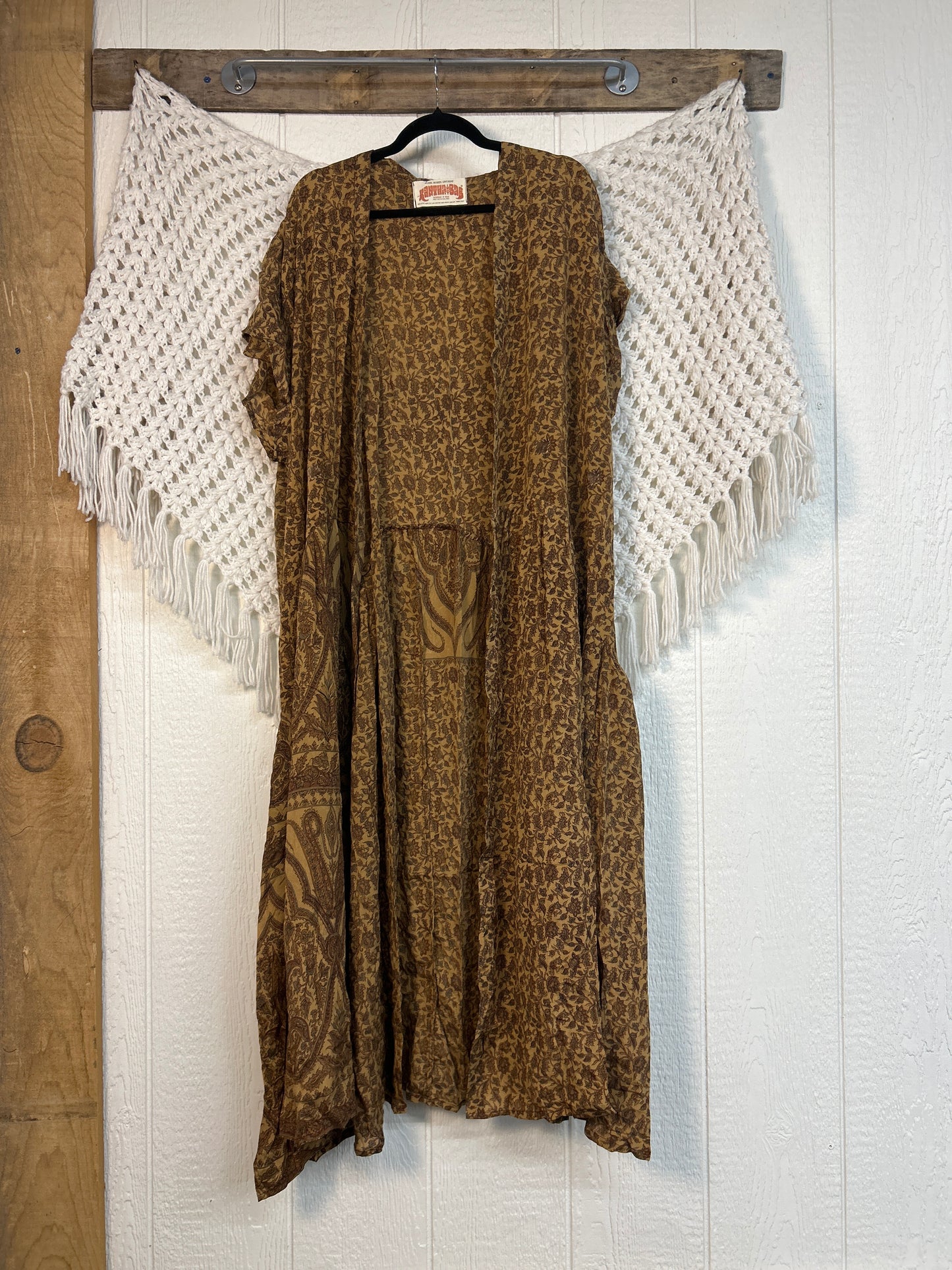 Crepe Sari Summer Evermore Kimono 0726 217