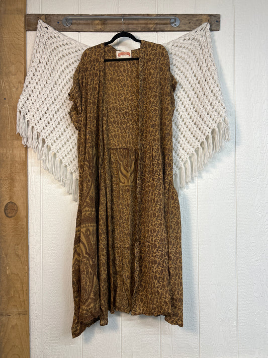 Crepe Sari Summer Evermore Kimono 0726 217