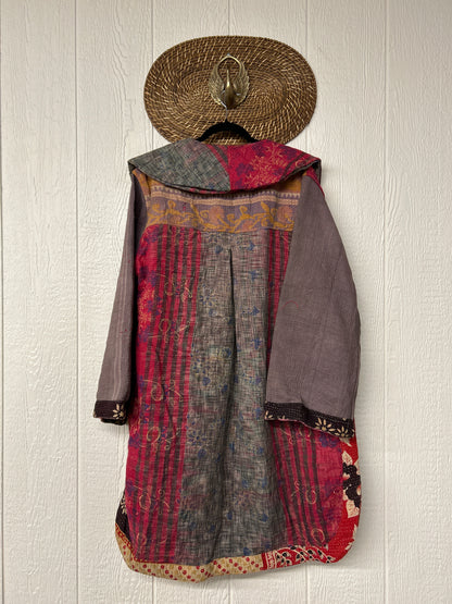 Fine Kantha Drifter Coat 1026 156