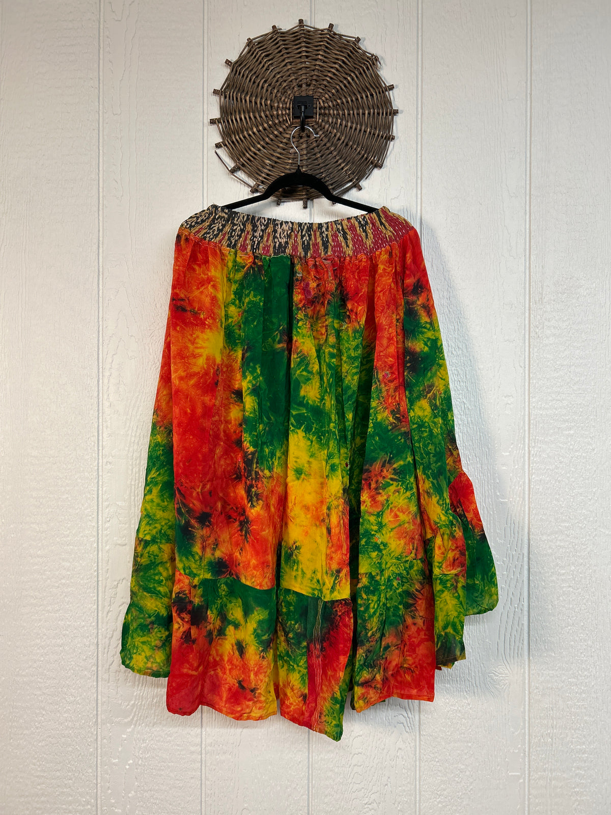 Crepe Sari Dahlia Skirt 1026 151