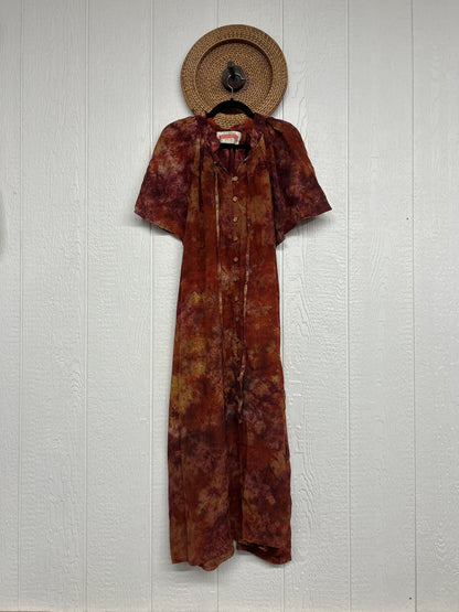 Crepe Sari Summer Woodstock Duster 0626 054