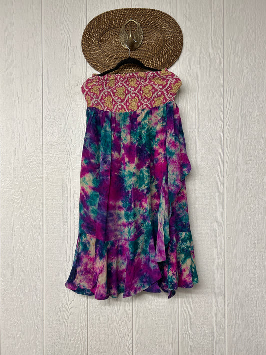 Crepe Sari Inner Peace Wrap Skirt 0626 178