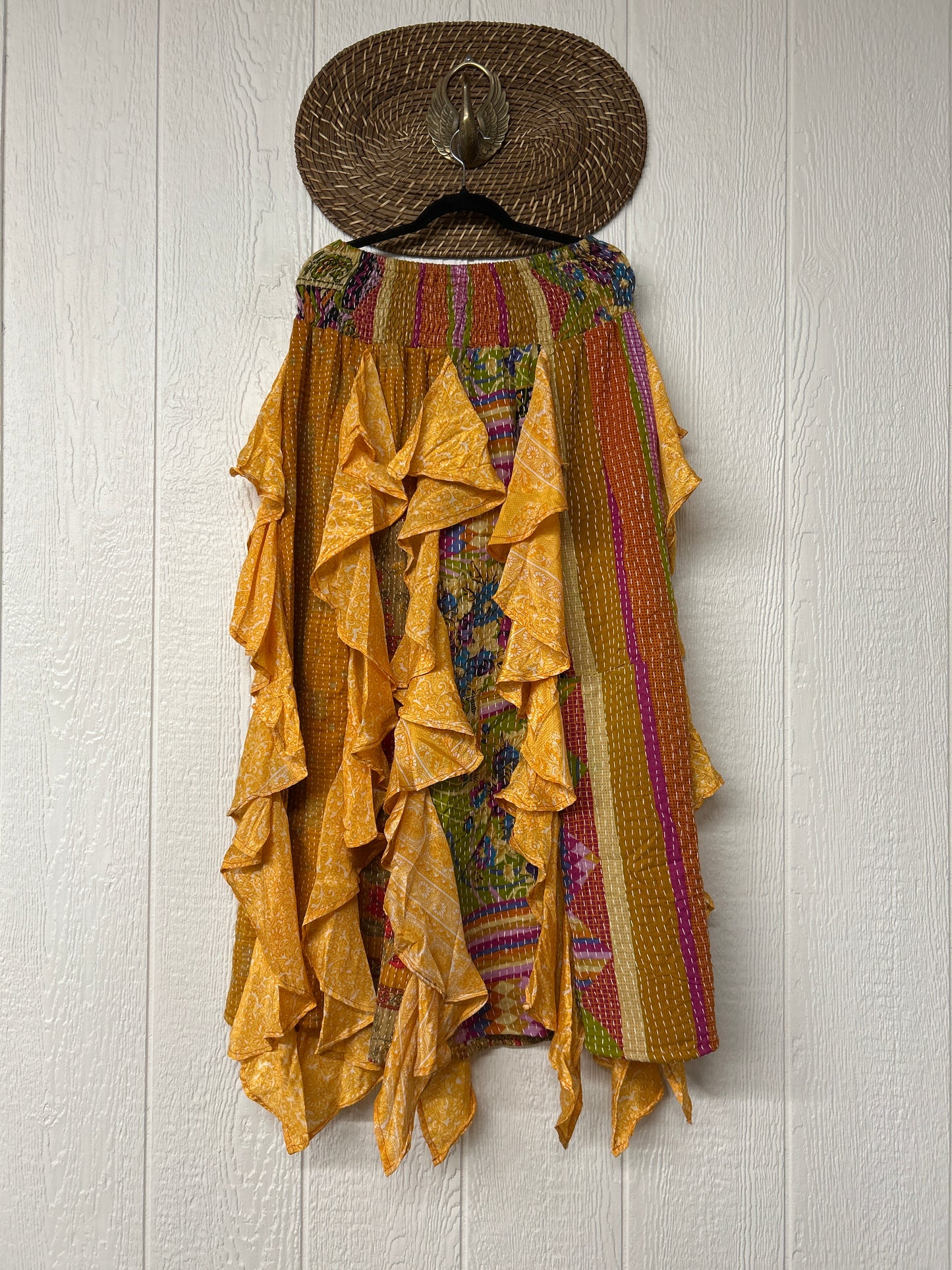 Pareo Kantha Willow Maxi Skirt 0826 194