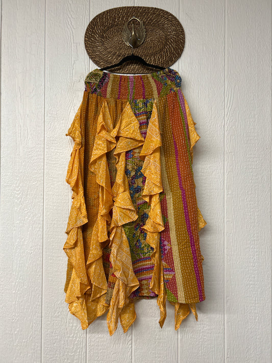 Pareo Kantha Willow Maxi Skirt 0826 194