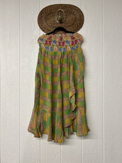 Crepe Sari Inner Peace Wrap Skirt 0626 232