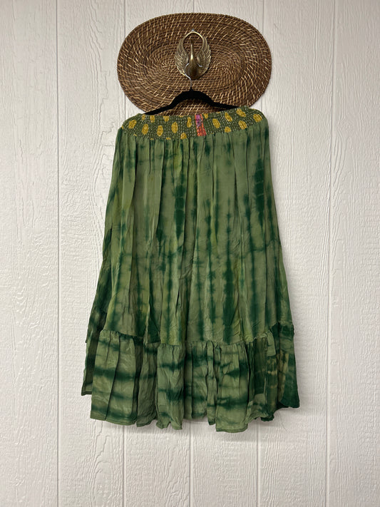 Crepe Sari Dahlia Skirt 1026 222