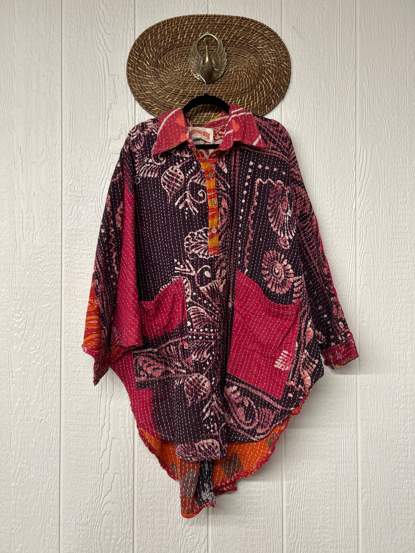 Pareo Kantha Poetic Tunic 1225 074