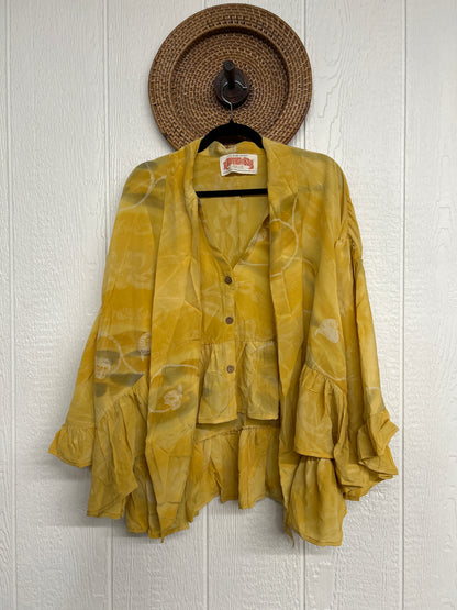 Crepe Sari Wild Rose Top 1225 013