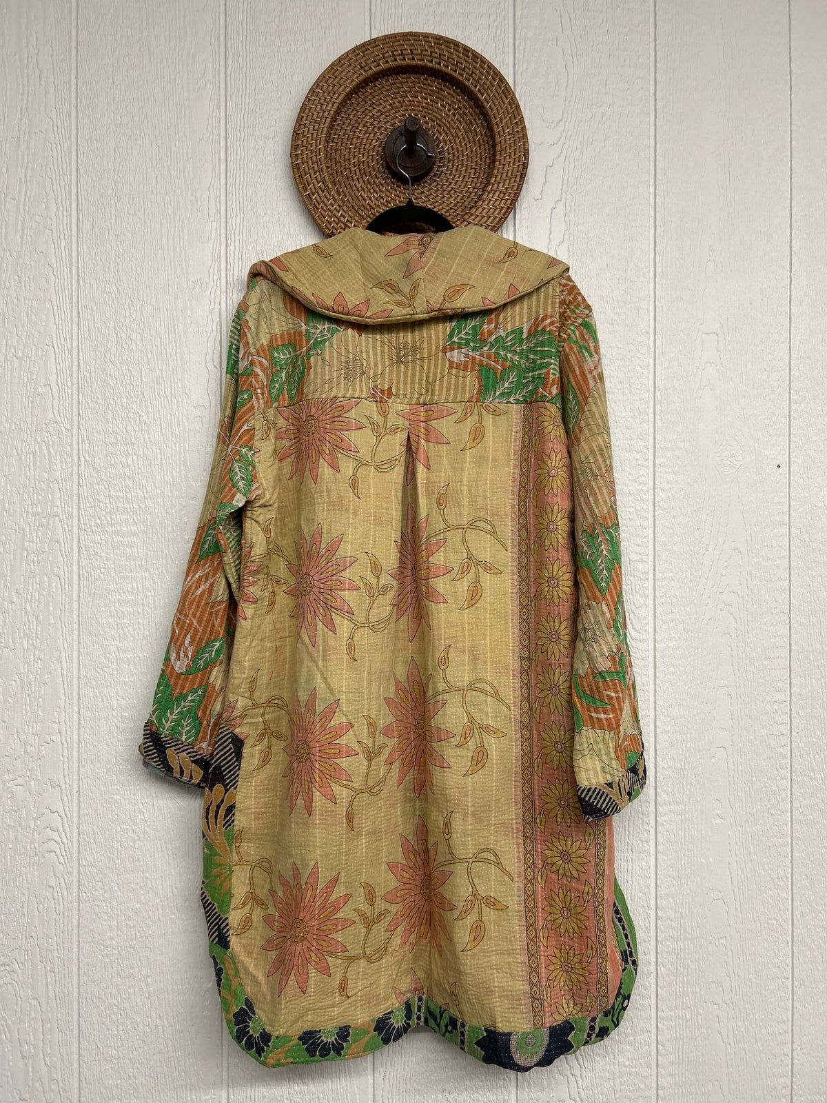 Fine Kantha Drifter Coat 1026 031
