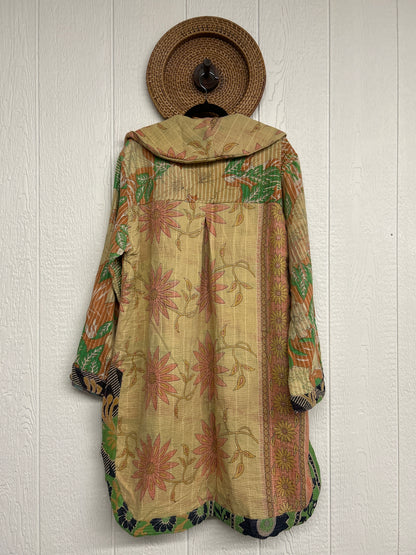 Fine Kantha Drifter Coat 1026 031