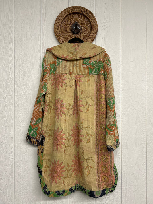 Fine Kantha Drifter Coat 1026 031