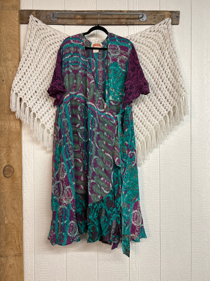 Summer Flourish Wrap Dress 0725 007