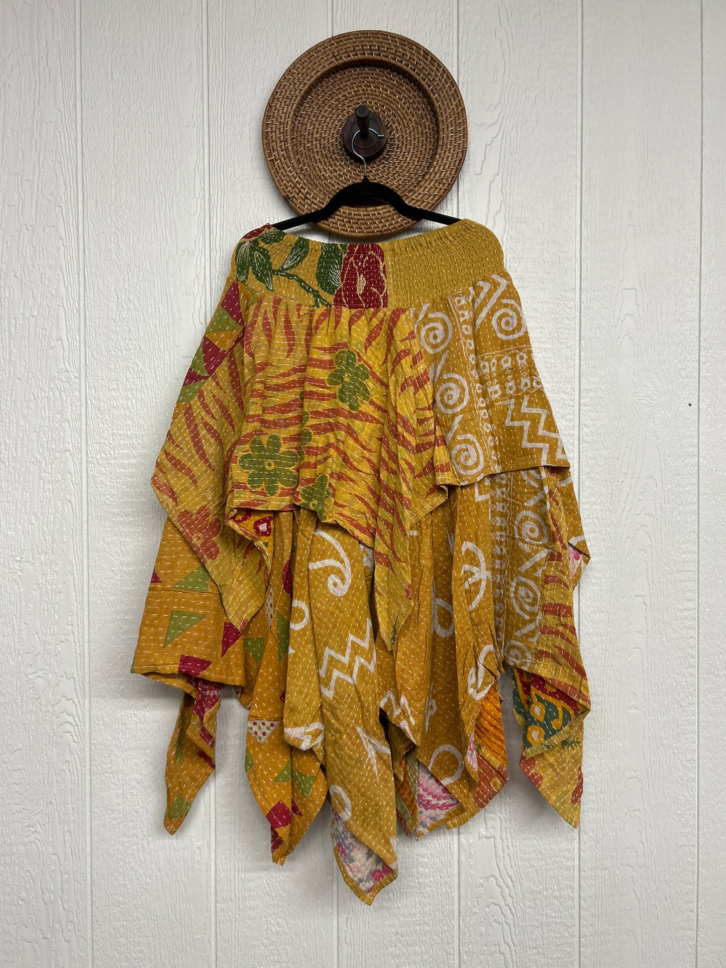 Pareo Kantha Pixie Skirt 0426 075
