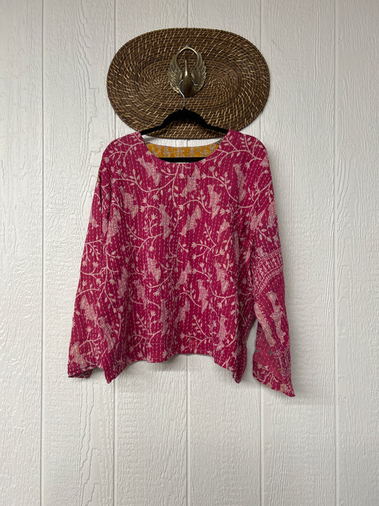 Pareo Kantha Wanderer Pocket Crop Top 0226 272
