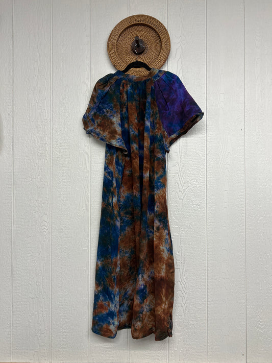Crepe Sari Summer Woodstock Duster 0626 074