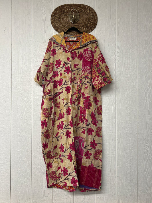 Kantha Zen Hoodie Jumpsuit 0925 114
