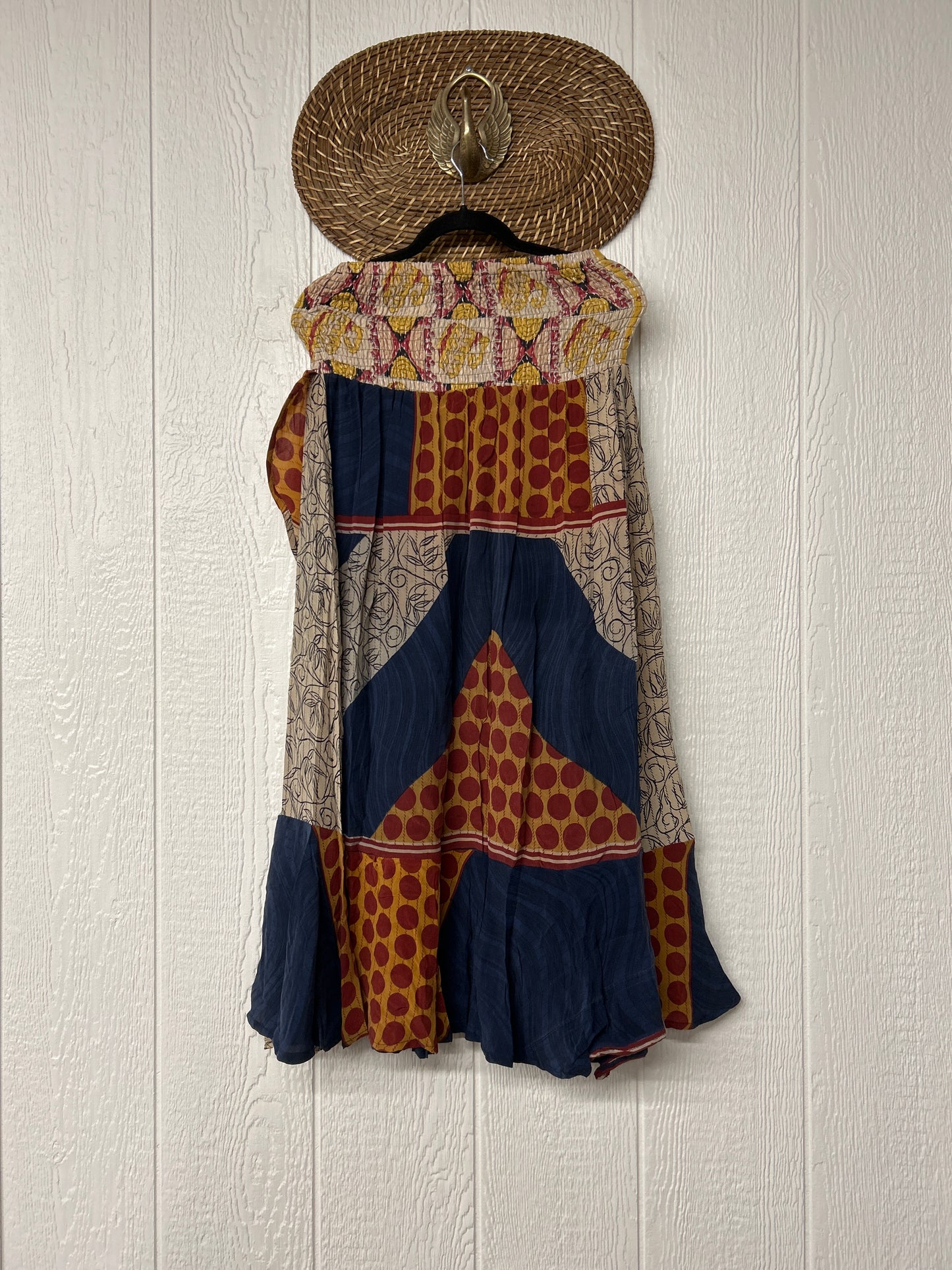 Crepe Sari Inner Peace Wrap Skirt 0626 211