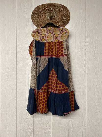 Crepe Sari Inner Peace Wrap Skirt 0626 211