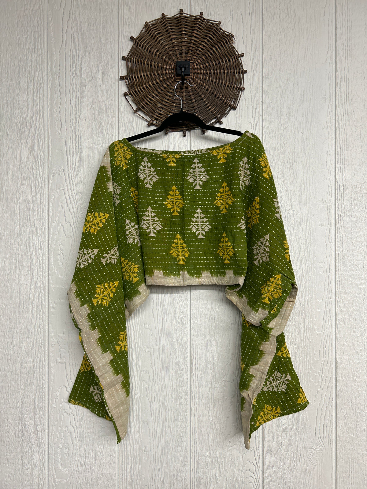Pareo Kantha Abundance Crop Top 1026 049