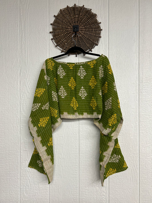 Pareo Kantha Abundance Crop Top 1026 049
